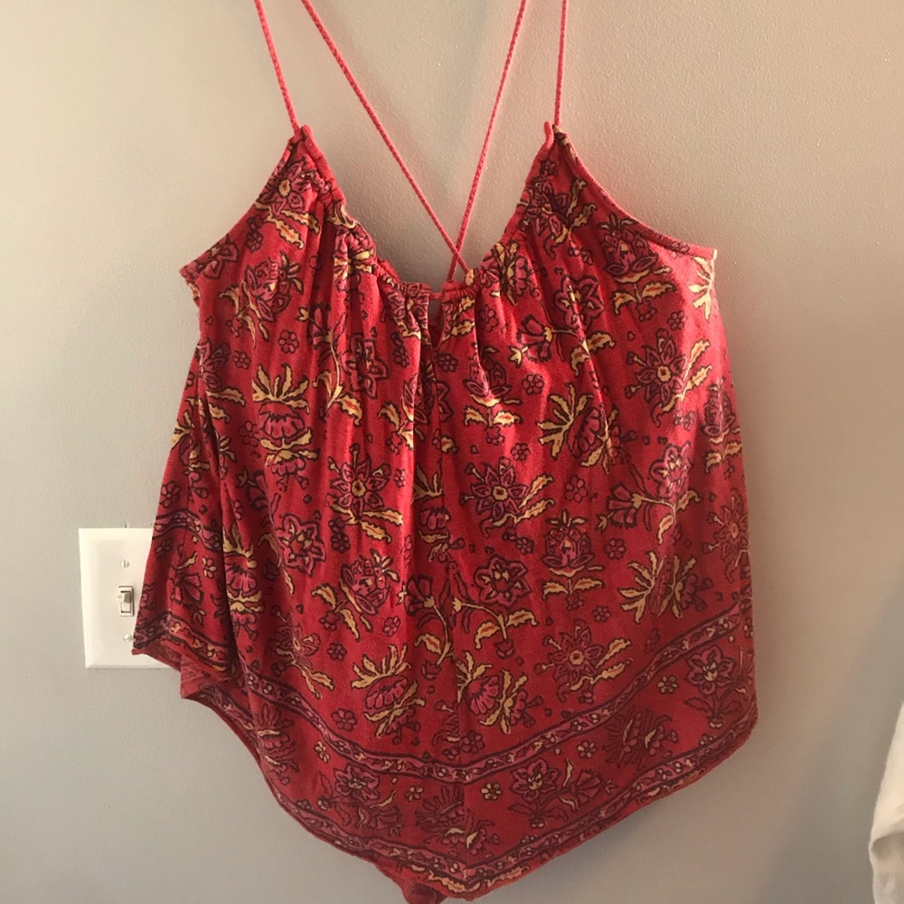 American Eagle  tank floral bright